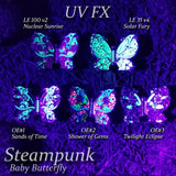 Baby Steampunk Butterfly Variants Pin