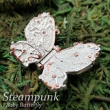Baby Steampunk Butterfly Variants Pin