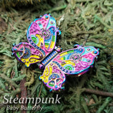 Baby Steampunk Butterfly Variants Pin