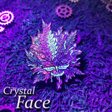 Crystal Face Pin