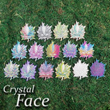 Crystal Face Pin