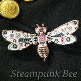 Steampunk Bee Pin Blind Bag
