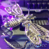 Steampunk Bee 4 Pin Set